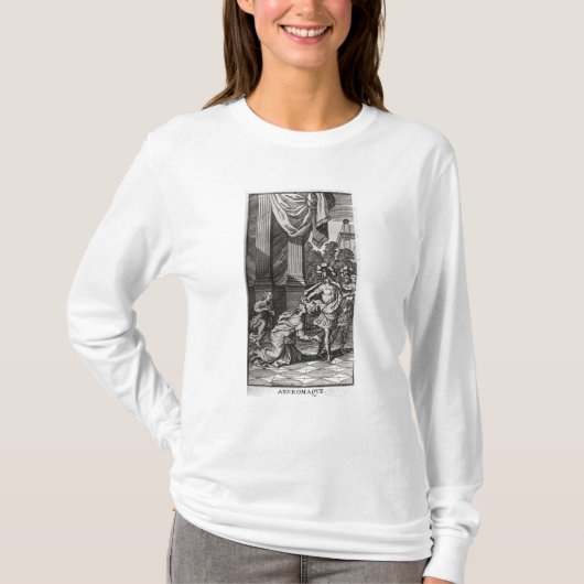 T-shirt Andromache aux pieds de Pyrrhus (Devant)