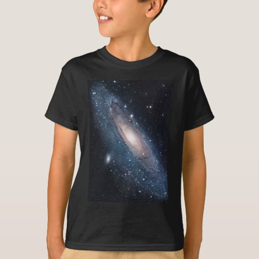 T-shirt androméda galaxie voie laiteuse cosmos univers (Devant)
