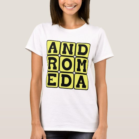 T-shirt Andromède, Galaxie (Devant)