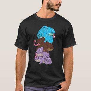 T-shirt Androsexuel Drapeau Genre Fierté Lgbtq Chameleon
