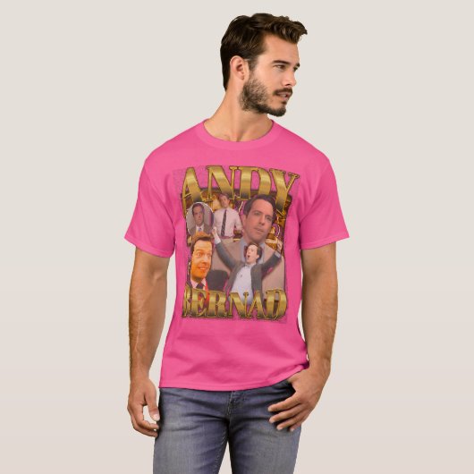 T-shirt Andy Bernard Classic Bootleg Vibes (Devant entier)