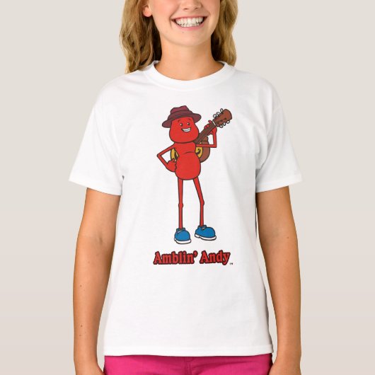 T-shirt Andy Girls Ringer (Devant)