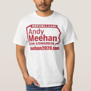 T-SHIRT ANDY MEEHAN POUR LE CONGRÈS REPUBLI-CAN!LOGO