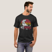 T-shirt Andy Saurus Funny Dinosaure personnalisé T Rex Nom (Devant entier)