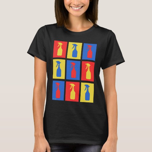 T-shirt Andy SprayAll Disinfecting Spray Housekeeping Humo (Devant)