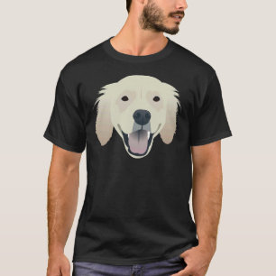 T-shirt Andy The Happy Golden Retriever