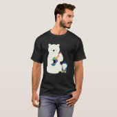 T-shirt Andy Westface sans fil Un petit groupe graphique (Devant entier)