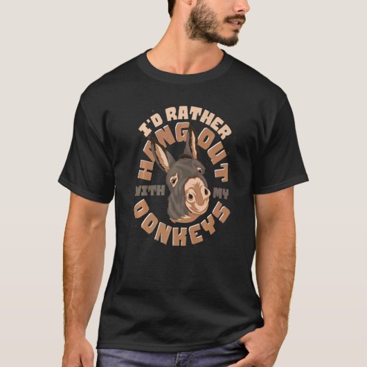 T-shirt Âne d'élevage (Devant)