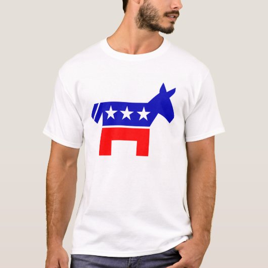 T-shirt Âne Democratic (Devant)