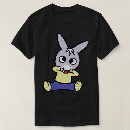 T-shirt âne drôle (Design devant)