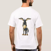 T-Shirt Âne Têtu Pas Drôle du Tout (Dos)