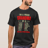 T-shirt Anémie faucille Survivante Fière Grand-mère Anémiq (Devant)