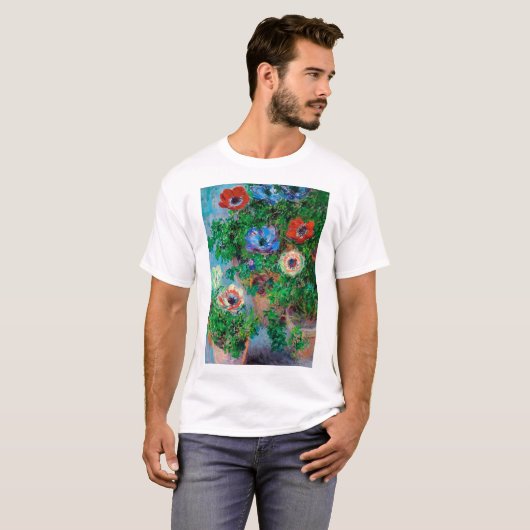 T-shirt Anémone, Monet (Devant entier)