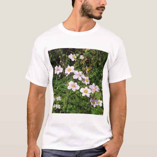 T-shirt Anémones roses (Devant)