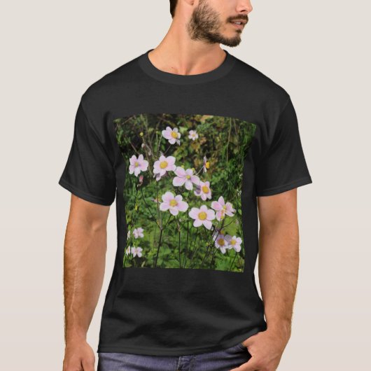 T-shirt Anémones roses (Devant)
