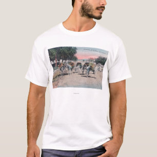 T-shirt Ânes chargés sur le StreetLas Vegas, nanomètre