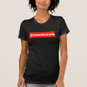 T-shirt Anesthésie CRNA Cadeau (Devant)
