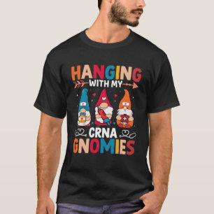 T-shirt Anesthésie de l'hôpital infirmière CRNA avec mon C