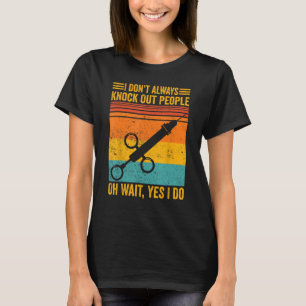 T-shirt Anesthésiologiste Anesthésiologie Je ne sais pas