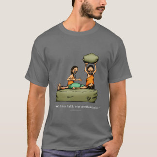 T-shirt Anesthésiologiste Caveman Tee - shirt Humour