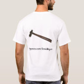 T-shirt anesthésiste de boule-panne (Dos)