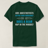T-shirt Anesthésiste Funny Anesthésiologiste anesthésiiste (Design devant)