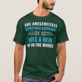 T-shirt Anesthésiste Funny Anesthésiologiste anesthésiiste