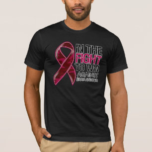 T-shirt Anévrisme cérébral - combat à gagner