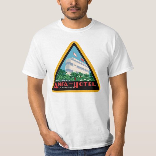 T-shirt Anfa Hotel Casablanca (Devant)