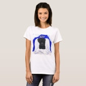T-shirt Ange Affenpinscher (Devant entier)