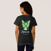 T-shirt Ange Art Sensibilisation à la dépression (Dos entier)