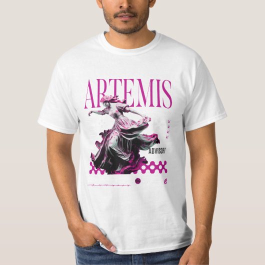 T-shirt ange artémis (Devant)