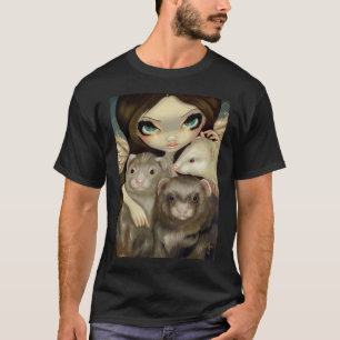 T-shirt Ange avec la chemise de furets
