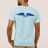 T-shirt ange bleu (Dos)