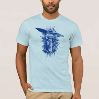 T-shirt ange bleu
