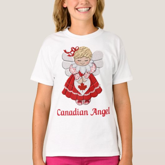 T-shirt Ange canadien (Devant)