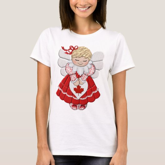 T-shirt Ange canadien (Devant)