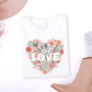 T-shirt Ange Cherub Coquette Victorienne Esthétique du Cœu