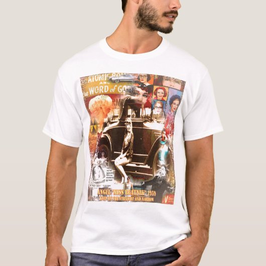 T-shirt ange-coup-beatnik (Devant)