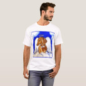 T-shirt ange dachshund (Devant entier)