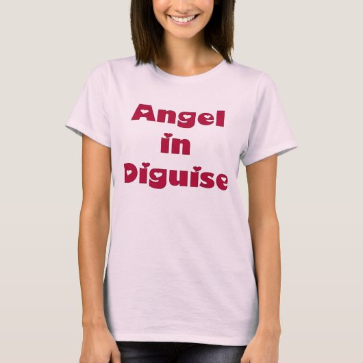 T-shirt Ange dans le déguisement (Devant)