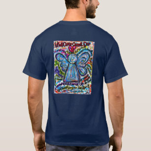T-shirt Ange de cancer coloré - Team Custom Walk Shirt