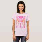 T-shirt Ange de chemise divine d'amour (Devant entier)