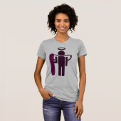 T-shirt ange de conseil (Devant entier)