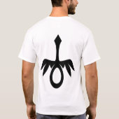 T-shirt Ange de Lil Goth (blanc) (Dos)