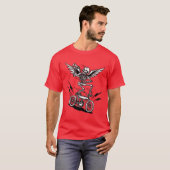 T-shirt Ange de Moto (Devant entier)