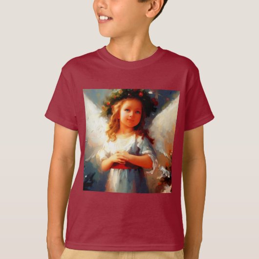 T-shirt Ange de Noël 1 (Devant)