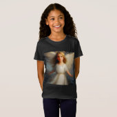 T-Shirt Ange de Noël 2 (Devant entier)