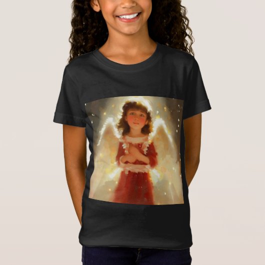 T-Shirt Ange de Noël 4 (Devant)