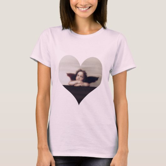 T-shirt Ange de sourire d'ange (Devant)